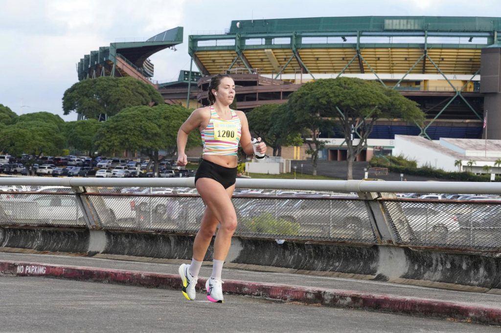 Great Aloha Run(8 miles 56:30)