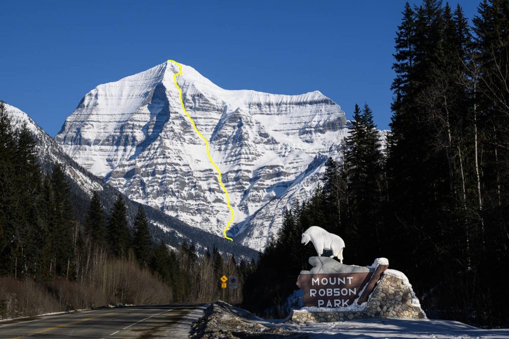 Skiers Claim First Descent on Canadian Rockies' Highest Peak Skiers Claim First Descent on Canadian Rockies' Highest Peak