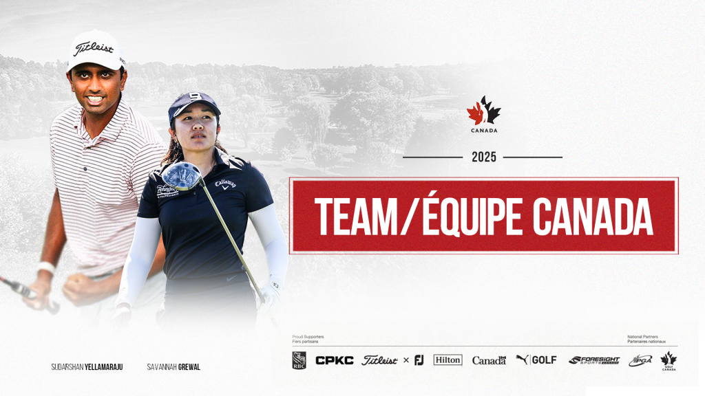 Golf Canada announces professional athletes named to 2025 Team Canada