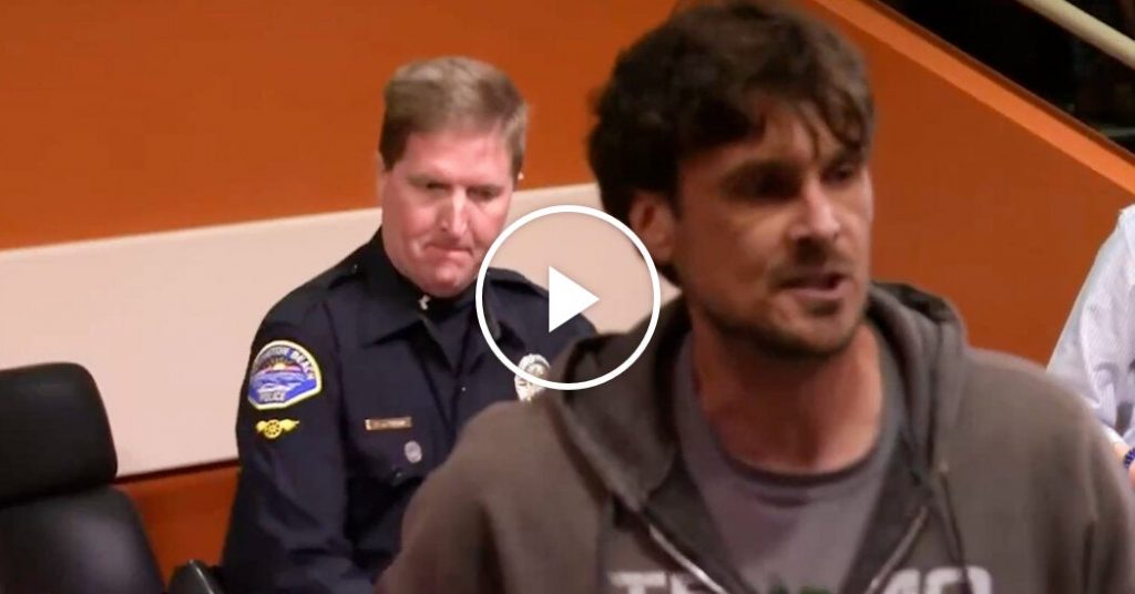 Former N.F.L. Player Arrested for Protest Against MAGA Plaque