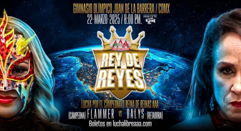 AAA: Lady Flammer To Defend Reina de Reinas Title vs. Dalys La Caribeña At Rey de Reyes Event!