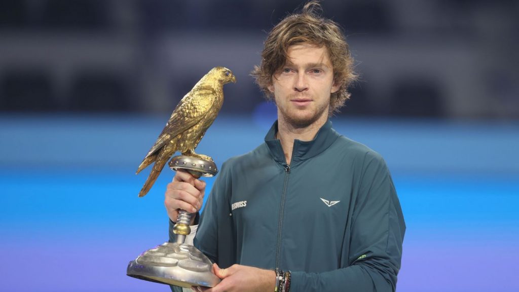 Rublev tops Draper in 3 sets to claim Qatar title Rublev tops Draper in 3 sets to claim Qatar title
