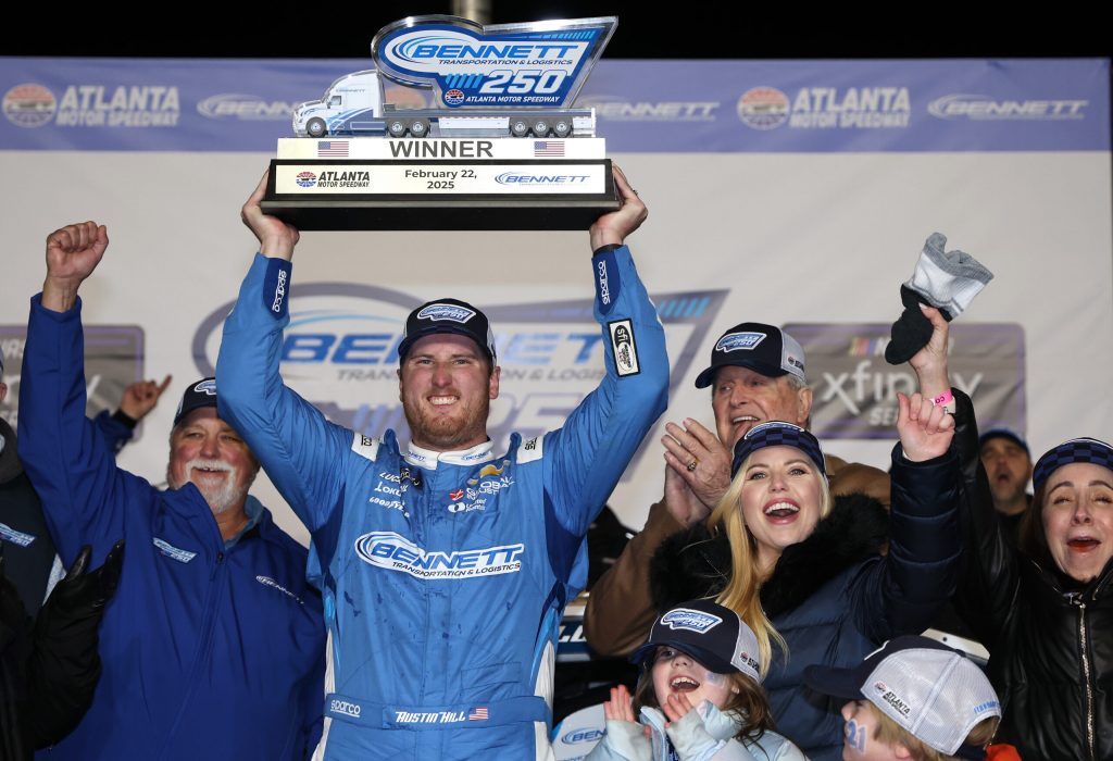 Austin Hill Dominates the NASCAR Xfinity Series Race at Atlanta