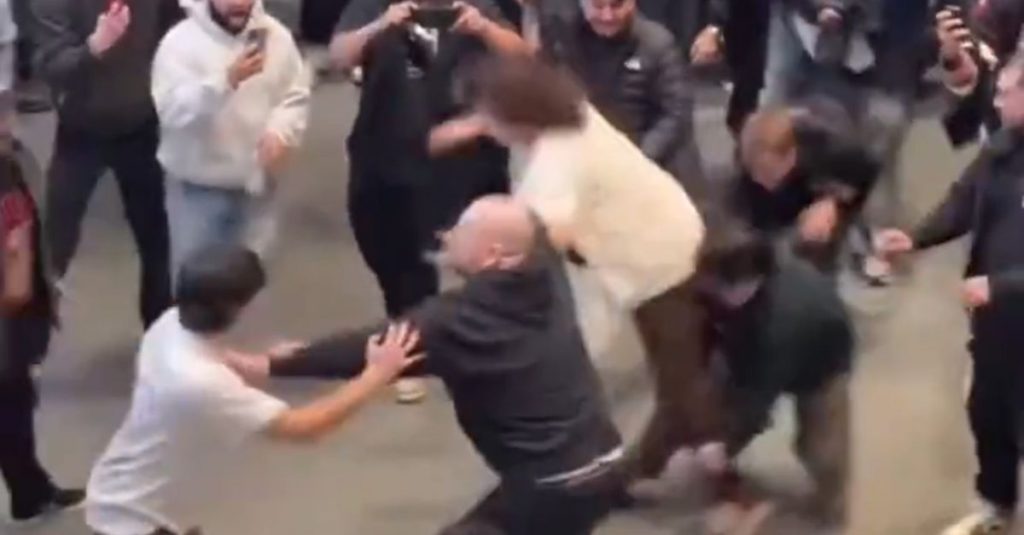 Video: Brawls Break Out After UFC Seattle