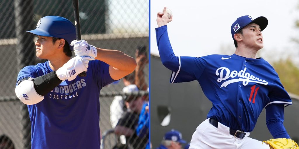 Shohei, Roki tuning up for Spring Training debuts