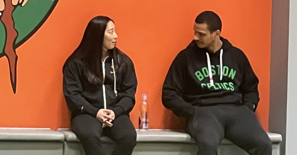Valkyries’ Natalie Nakase spent offseason with unexpected mentor: Celtics’ Joe Mazzulla