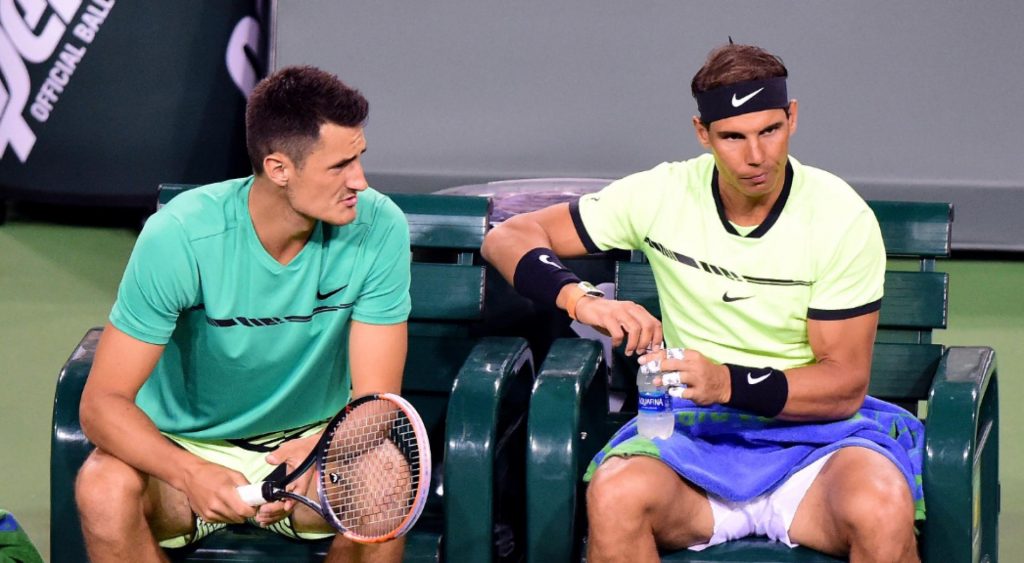 Bernard Tomic pays ultimate tribute to Rafael Nadal's greatness, personality