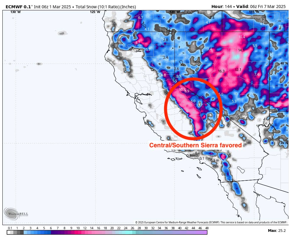 Snow Returns Across The West, Let the Powder Party Resume