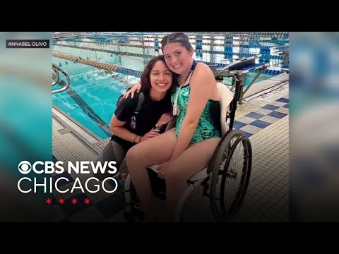 UChicago Swimmer Annabel Olivo Credits Late Best Friend With Making Her Stronger | CBS Chicago