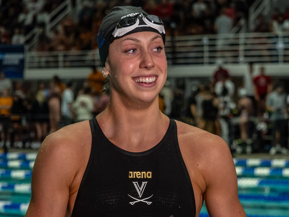 NCAA Women’s Championships Pre-Cut Psych Sheet: Virginia Holds 11 Top Seeds in Walsh Sisters’ Finale