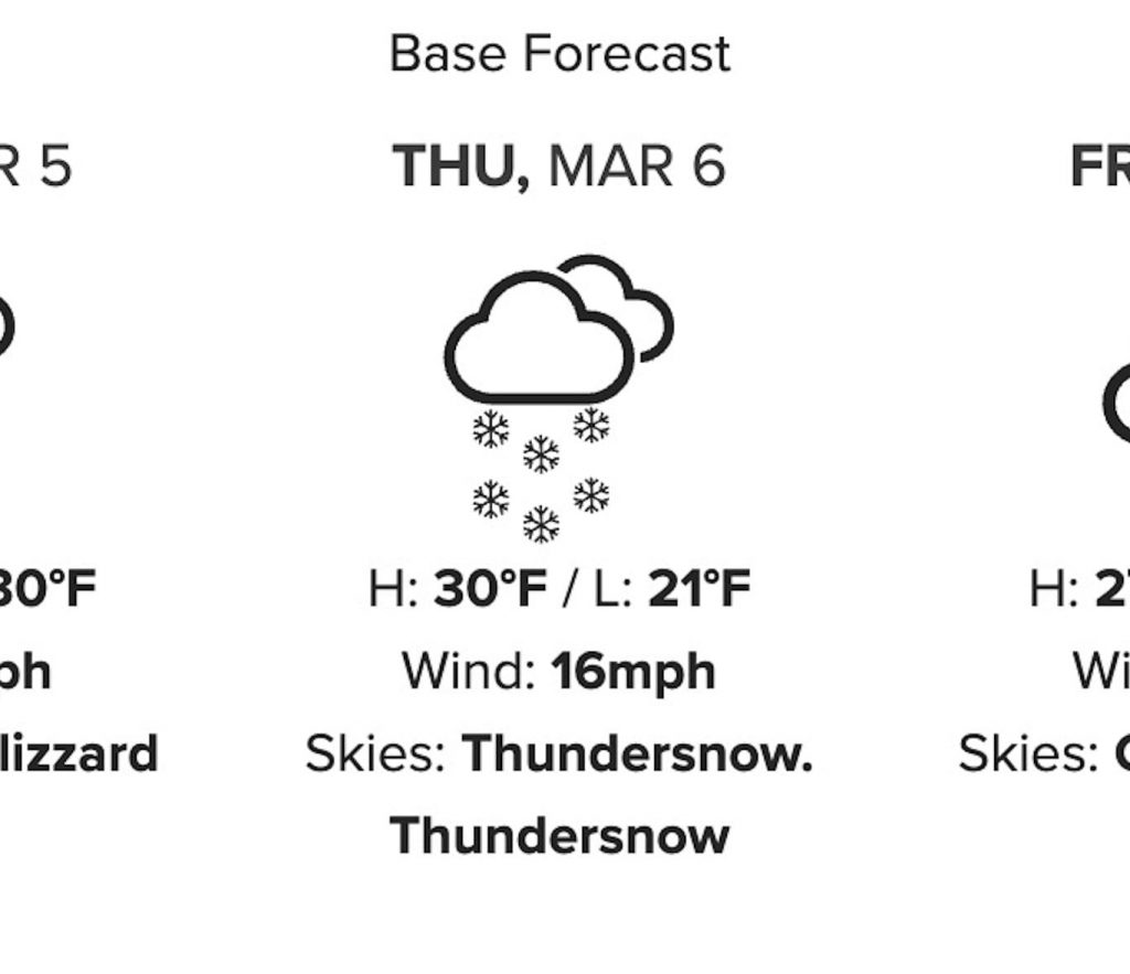 Thundersnow Forecasted For Deer Valley, Utah Thundersnow Forecasted For Deer Valley, Utah