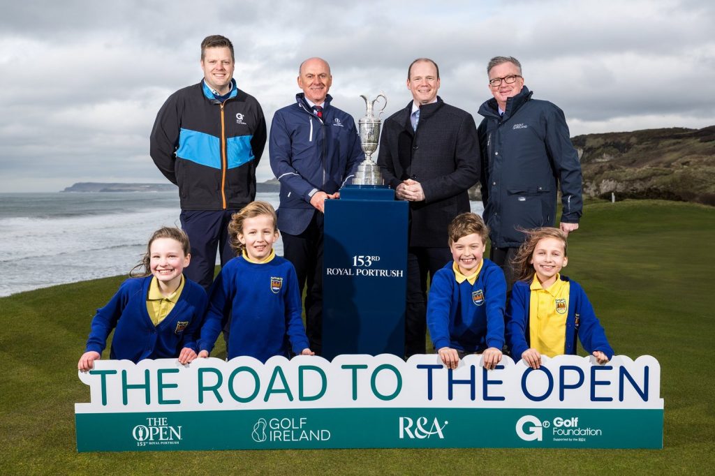 Golf Ireland and The R and A launch "The Road to The Open" programme Golf Ireland and The R and A launch "The Road to The Open" programme