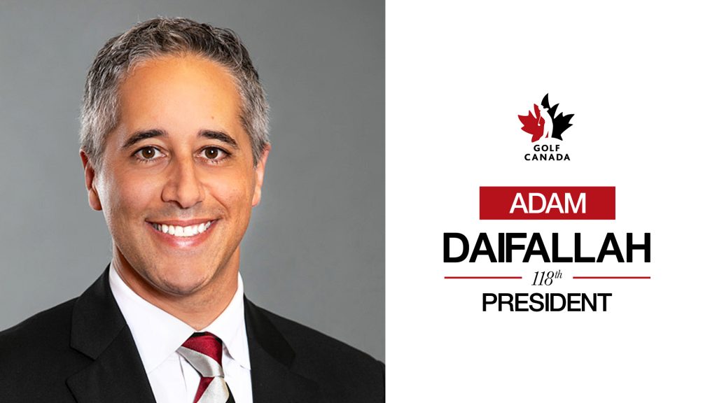 Golf Canada Annual General Meeting concludes with Adam Daifallah elected as new President