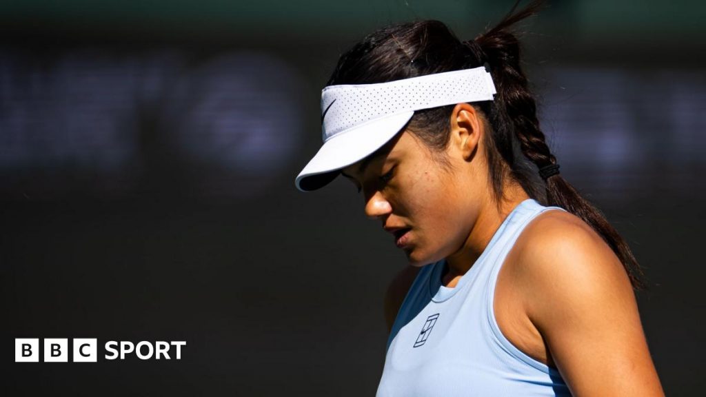 Raducanu 'didn't feel anxious' in Indian Wells loss Raducanu 'didn't feel anxious' in Indian Wells loss