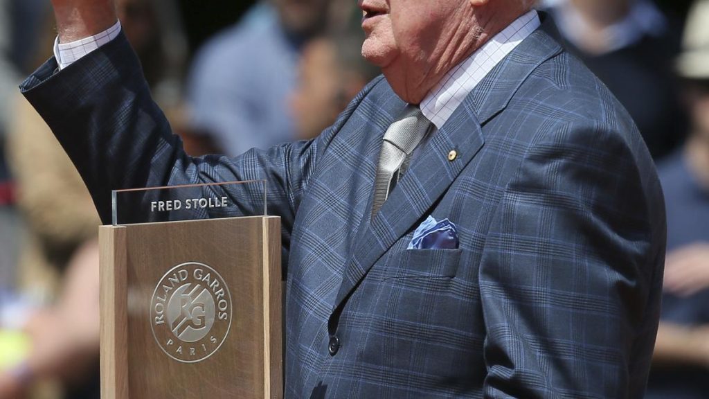 Australian tennis player Fred Stolle has died at age 86
