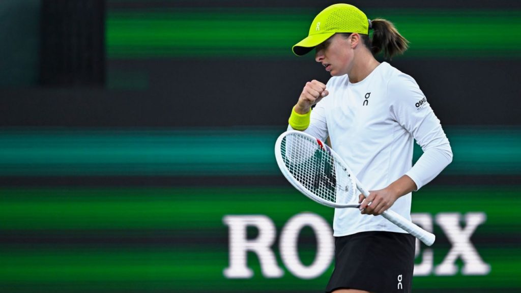 No. 2 Swiatek cruises to open Indian Wells defense No. 2 Swiatek cruises to open Indian Wells defense