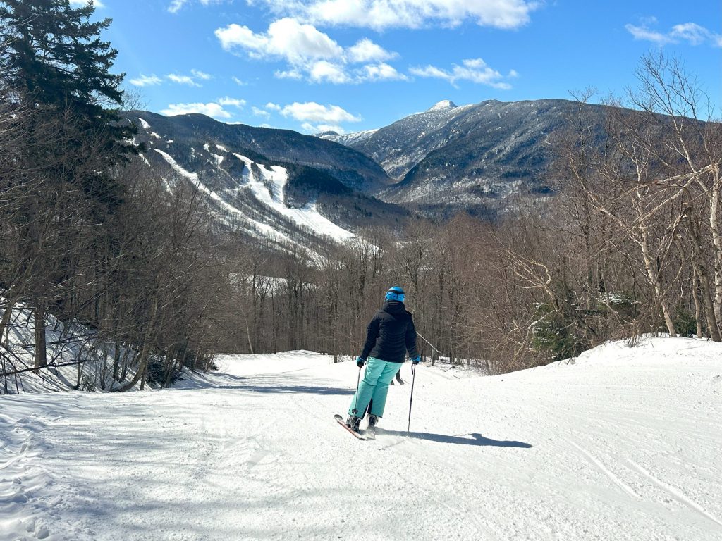 Heading to the upper mountains