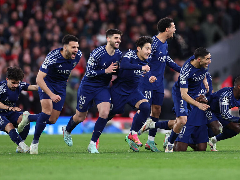 PSG take down Liverpool in shootout to advance in Champions League