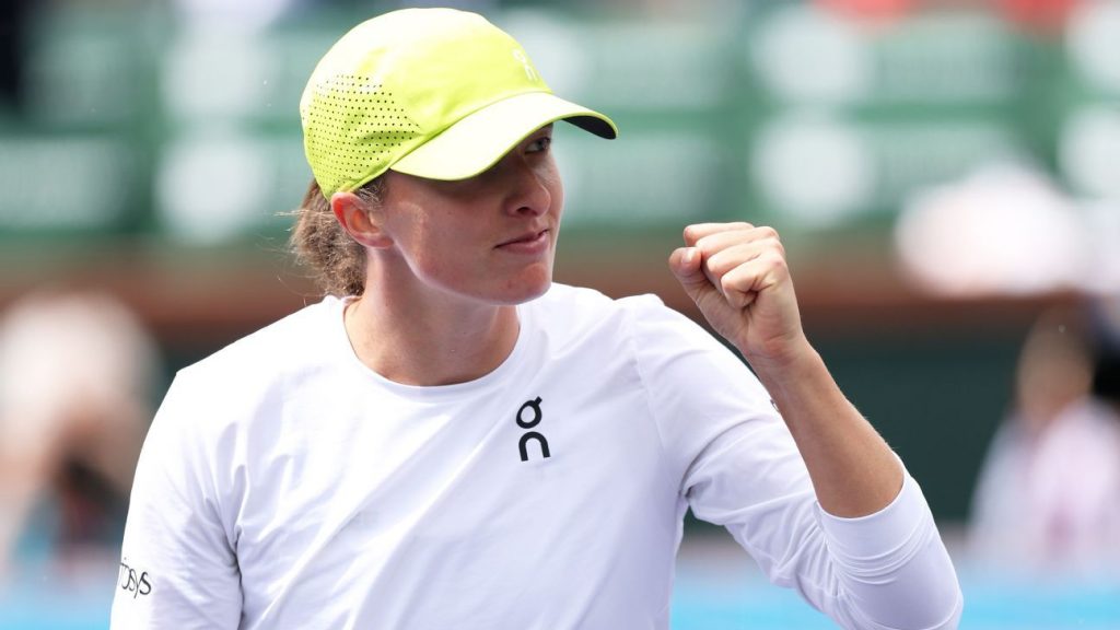 Swiatek still untested at Indian Wells; Pegula out Swiatek still untested at Indian Wells; Pegula out