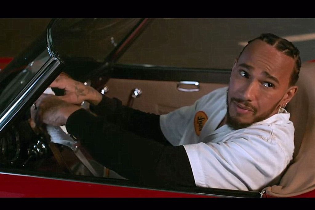 Hamilton’s day off: A Ferrari, a joyride, and a Hollywood twist!