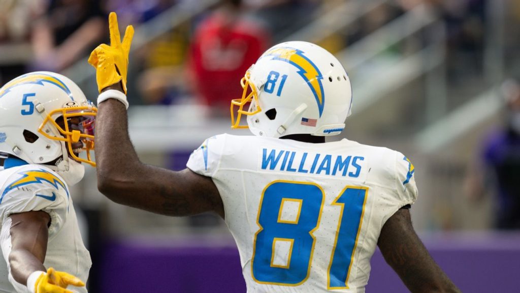 WR Williams returning to Chargers on 1-year deal WR Williams returning to Chargers on 1-year deal