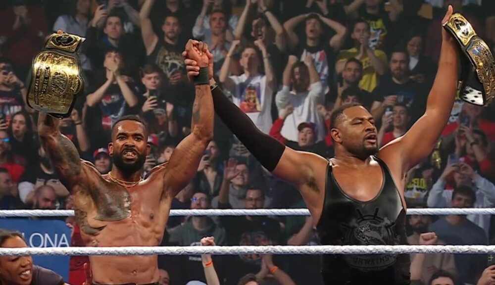 Street Profits Dethrone DIY to Win WWE Tag Team Championship on SmackDown in Barcelona