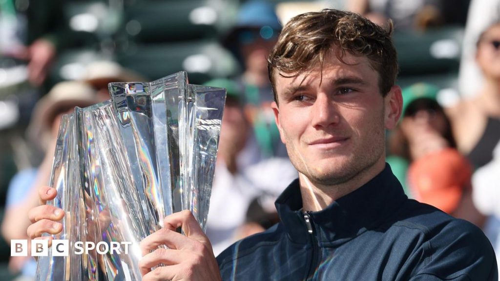 Draper beats Rune to win Indian Wells title Draper beats Rune to win Indian Wells title