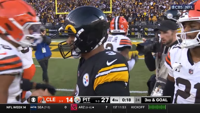 Former NFL DE Believes Browns Could Offer Russell Wilson Better Chance To Win Playoff Game Than Steelers