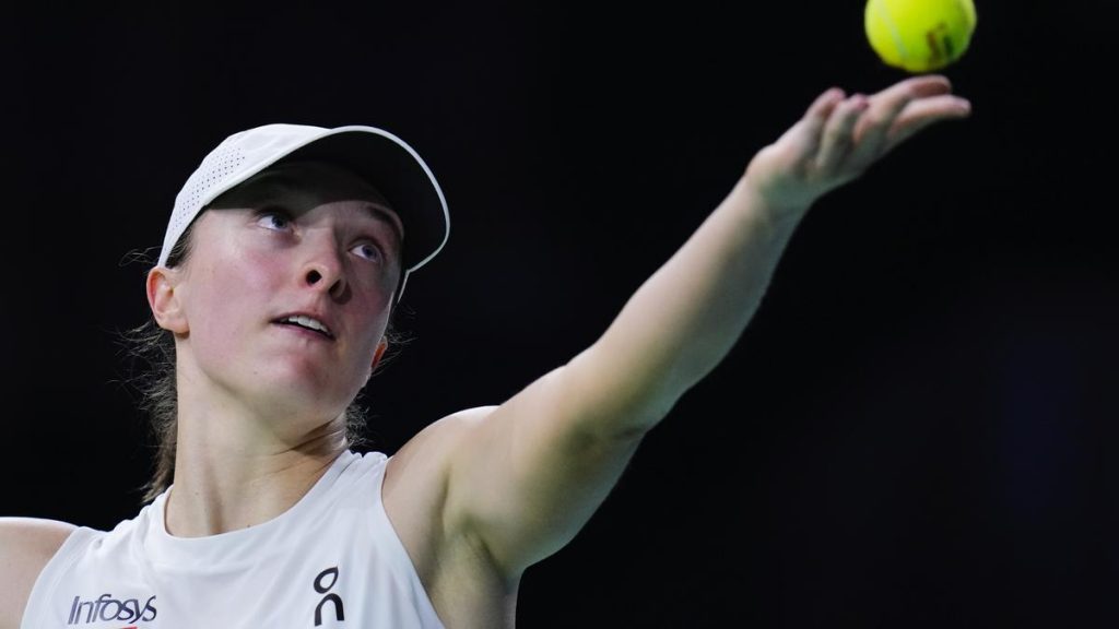 Iga Swiatek discusses nearly hitting a ball boy and three weeks she spent crying daily last year