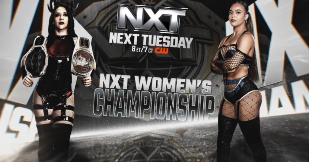 Three Title Matches Announced For 3/25 WWE NXT