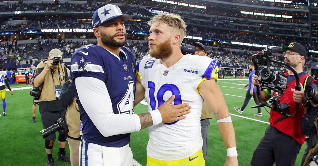 Dak Prescott and CeeDee Lamb tried recruiting Cooper Kupp to Dallas
