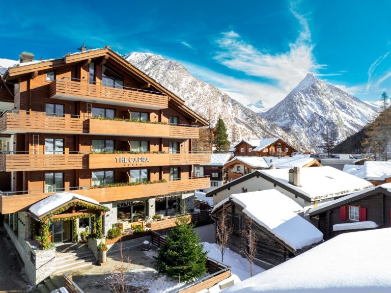 The Capra Offers Skiing Serenity at Saas-Fee The Capra Offers Skiing Serenity at Saas-Fee