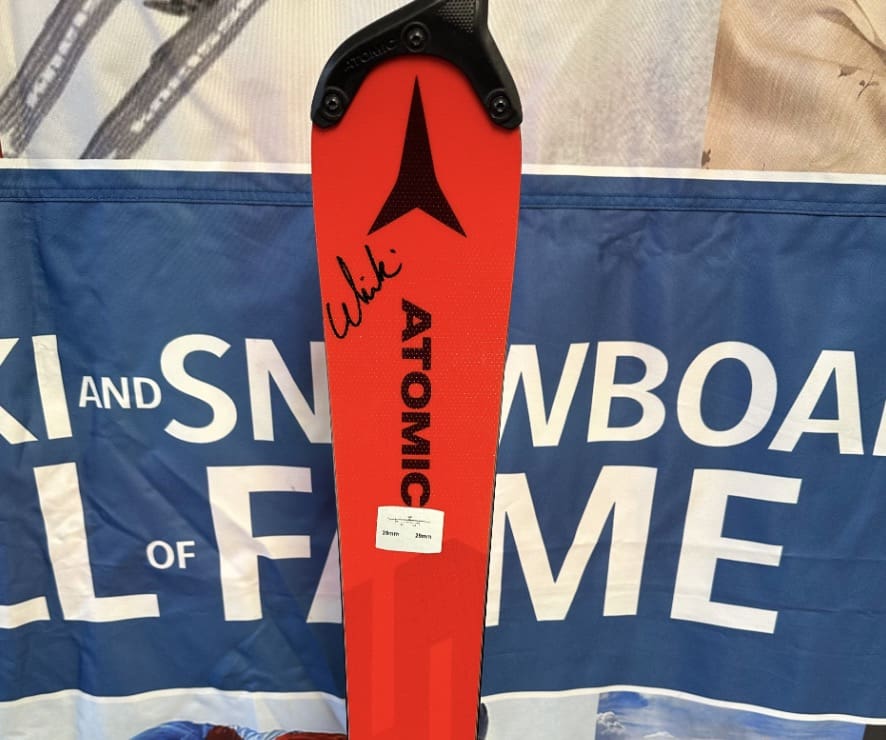 U.S. Ski & Snowboard Hall Of Fame Online Auction Includes Ski Autographed By Mikaela Shiffrin