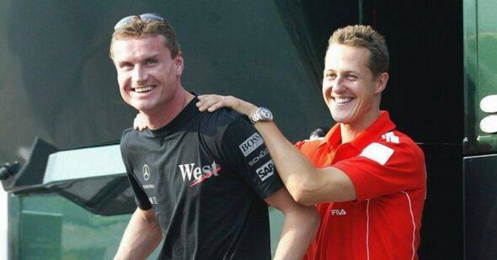 Michael Schumacher’s kind gesture revealed by David Coulthard as F1 legend shows true colours