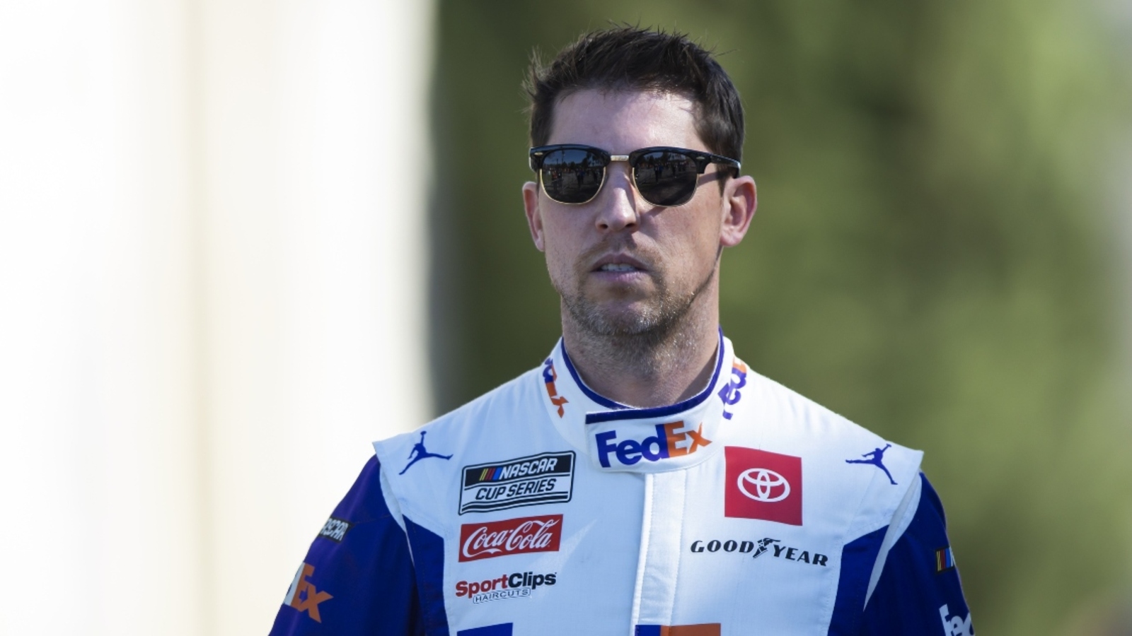 Denny Hamlin reacts to confusing checkered flag situation in Rolex 24 at Daytona