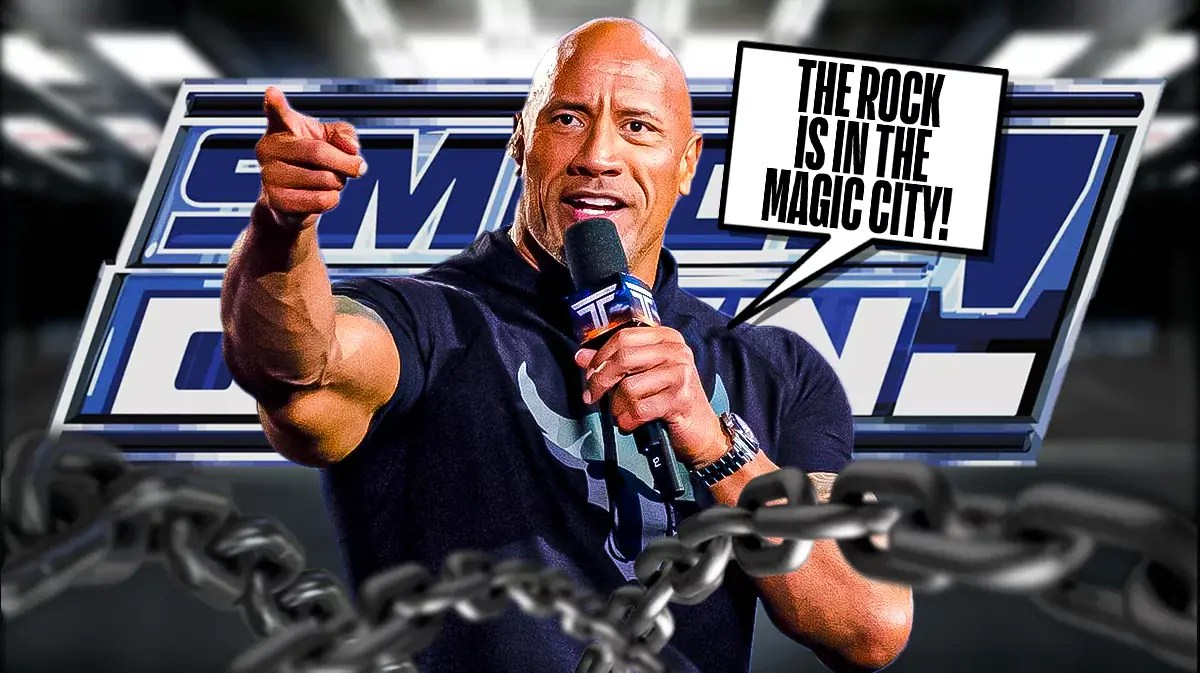 WWE: Watch The Rock address the crown in Birmingham after his showdown with Roman Reigns WWE: Watch The Rock address the crown in Birmingham after his showdown with Roman Reigns