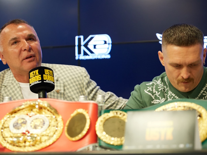 Oleksandr Usyk Manager: Tyson Fury is a F— Coward Who Will Do Anything Not to Face Usyk