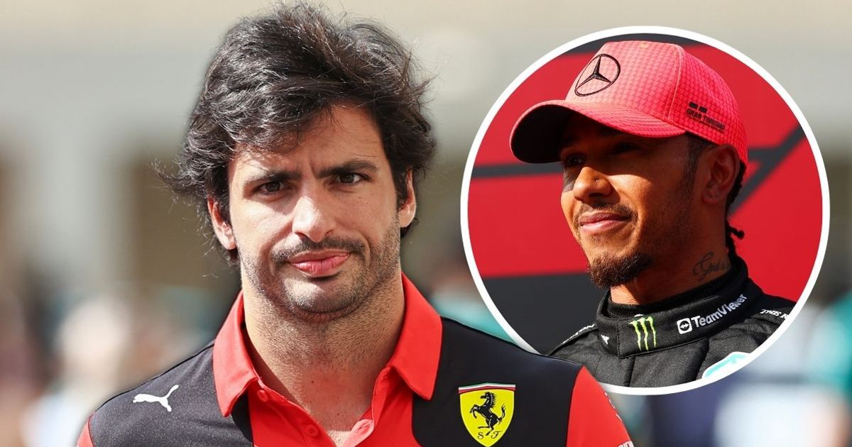 Carlos Sainz shows true colours with reaction to Lewis Hamilton replacing him at Ferrari