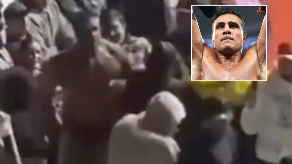 Ex-WWE champion banned from wrestling for SIX MONTHS for fighting crowd members after they threw coins and beer at him