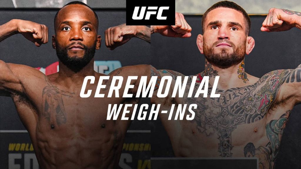 UFC London: Edwards vs. Brady Ceremonial Weigh-in Video UFC London: Edwards vs. Brady Ceremonial Weigh-in Video