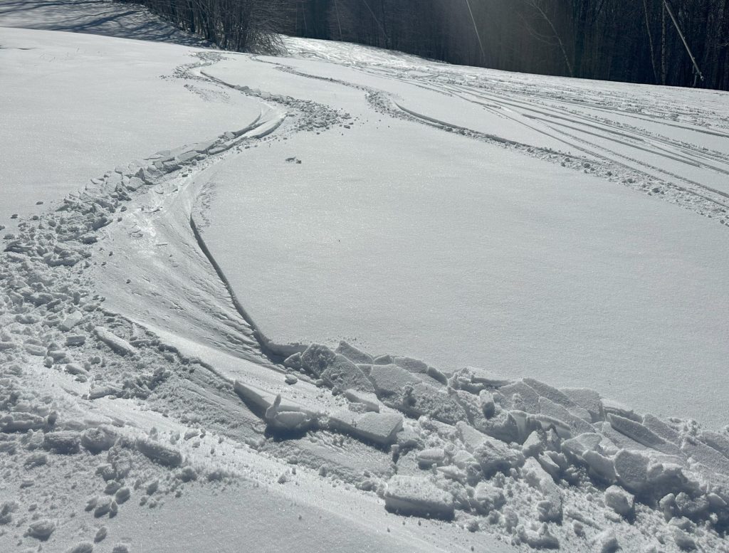 New snow and sunshine