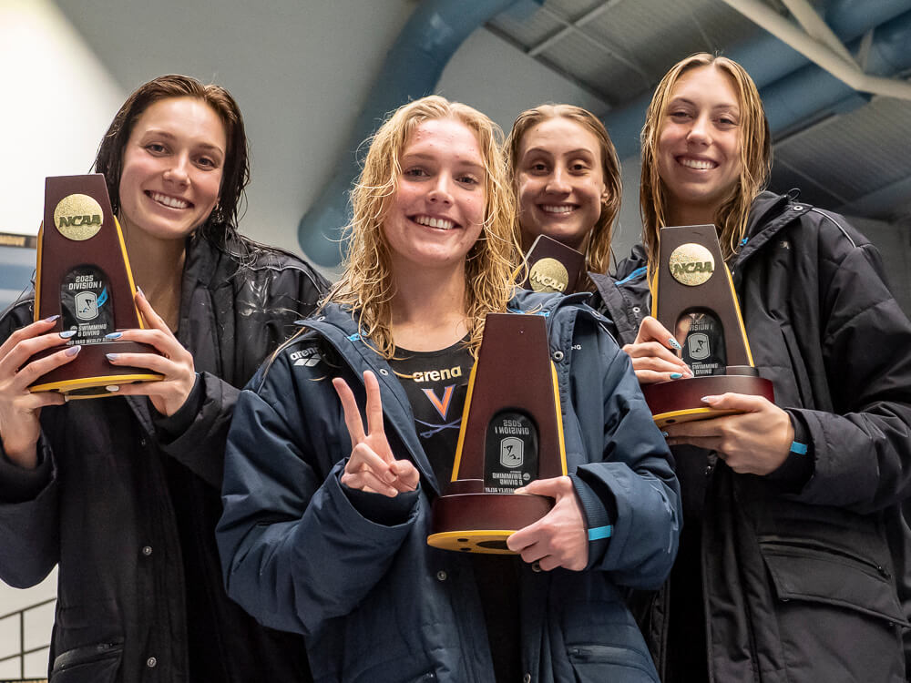 NCAA Women’s Championships, Day 3 Finals: Virginia Caps Off Dominant Night With Second-Fastest 400 Medley Relay Ever
