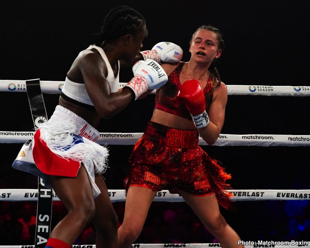 Eddie Hearn Claims Skye Nicolson ‘Nicked It,’ Slams Australian Judge’s Scorecard in Tiara Brown
