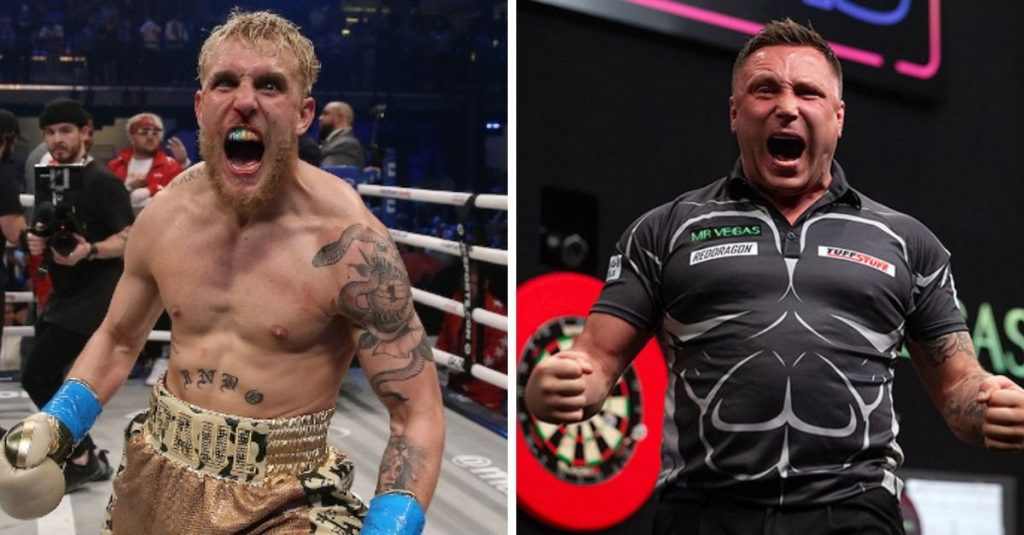 Darts Star Gerwyn Price Calls Out Jake Paul for Boxing Match