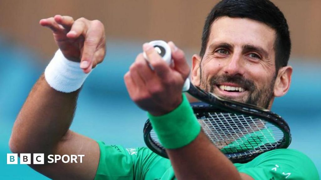 Djokovic beats Musetti to reach Miami quarter-finals Djokovic beats Musetti to reach Miami quarter-finals