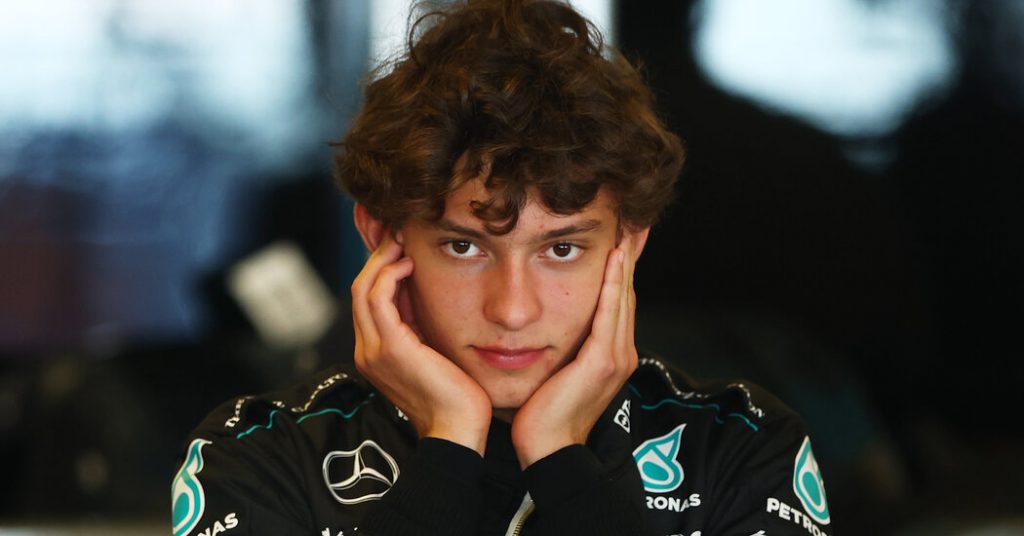 F1: Andrea Antonelli Knows He’s Filling Big Shoes at Mercedes