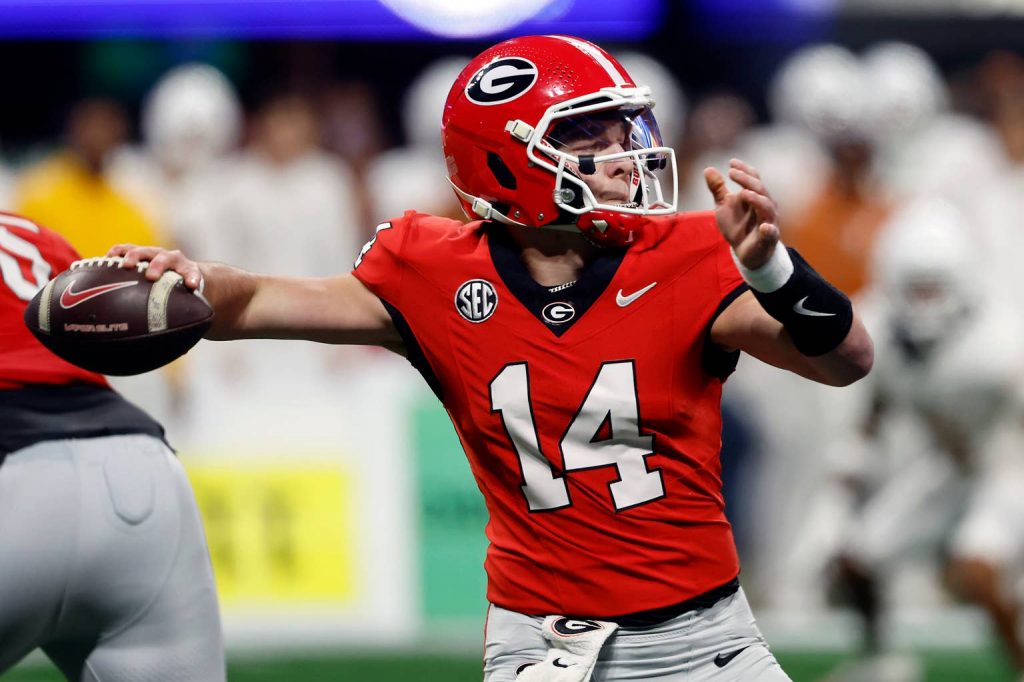 Gunner Stockton Had 3-Word Response When Asked About Carson Beck