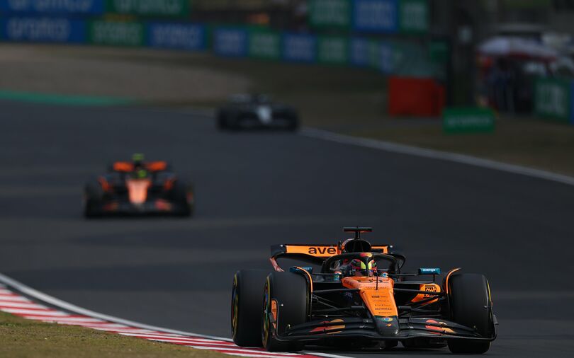 ANALYSIS: How does longitudinal acceleration reveal Norris' brake problems in Shanghai?