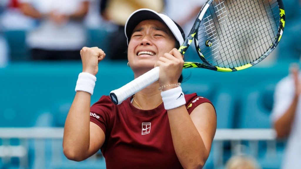 Wild card Eala, 19, stuns Swiatek at Miami Open Wild card Eala, 19, stuns Swiatek at Miami Open