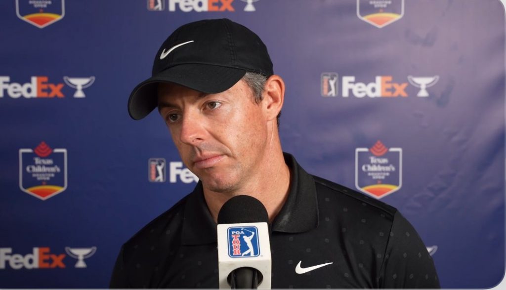 McIlroy seven behind Scheffler in Houston Open McIlroy seven behind Scheffler in Houston Open